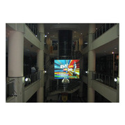 projekčná fólia - reklama nákupné centrum
